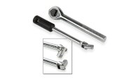 Ratschenschlüssel Knarrenkasten 1/4", 17-tlg.