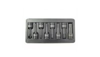 Kraft Steckschlüssel Sechskant 1/2", 8-tlg.
