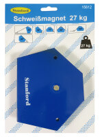Schweißmagnet Sechseckig 27 kg Werkzeug für...