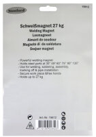 Schweißmagnet Sechseckig 27 kg Werkzeug für Alle Schlosser, Schweißer und Handwerker