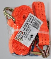 Spanngurt mit Knarre 2 t und 6m X 35 mm Blau /Orange