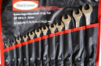 Gabel-Ringschlüssel Maulringschlüssel Set 12 tlg.