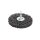 Grob-Reinigungsscheibe 100 mm Aufnahme für Bohrmaschine Reinigungsvlies, 5-tlg.