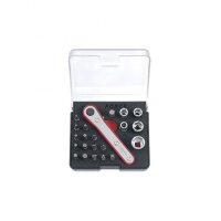 Mini Knarre 1/4" 22-tlg.Knarre