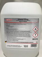 Hand & Flächendesinfektion Ethanol 70% 10L