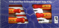 VDE-Elektriker Schraubendreher-Satz, 5-tlg.
