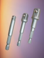 Adapter Stecknussadapter für Akkuschrauber 1/2"...