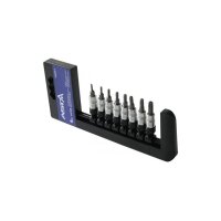 Sternprofil Bit Stecknuss-Satz 8-tlg. 1/4" T8-T40...