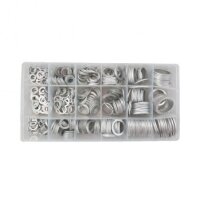 Aluminium-Dichtring-Sortiment, 450-teilig