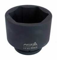 Kraft Steckschlüssel 90 mm 1" 6-Kant