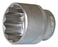 Vielzahn-Steckschlüsseleinsatz, 1/2", 12-kant,...