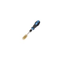 Rundbürstensatz KFZ Bohrloch-Bürsten Nylon Messing Stahl-Bürsten-Satz, 38-tlg.