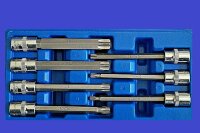 Sternprofil Steckschlüsselsatz 3/8", 7-tlg.
