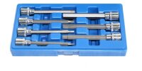 Steckschlüsselsatz, 3/8", 6-kant, 7-teilig