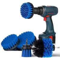 Bürstenaufsatz-Satz Reinigungsbürsten für Bohrmaschinen, 4-tlg.