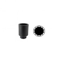Kraft Steckschlüssel lang 1/2" 34 mm 12-kant