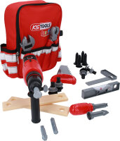 Werkzeugsatz und Rucksack von Kinderspielzeug