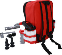 Werkzeugsatz und Rucksack von Kinderspielzeug