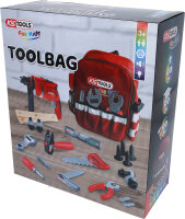 Werkzeugsatz und Rucksack von Kinderspielzeug
