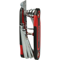 Kugelkopf-Innensechskant-Winkelstiftschlüssel-Klapphalter, 8-tlg.