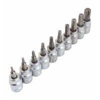 Torx Steckschlüssel Typ TX in 3/8 ”- 10-tlg.