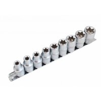 Außensechsrund-Steckschlüsselsatz, 1/2",...