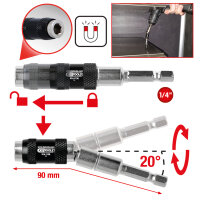 KS Tools 1/4" Magnetischer Schnellwechsel-Bithalter...