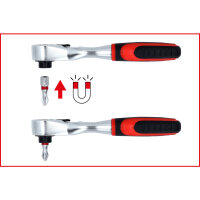1/4" Monster Bit-Umschaltknarre, 115 mm KS-Tools
