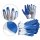 Schutzhandschuhe Nitril Beschichtet Größe 10 (XL) 12 Paar