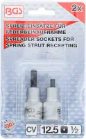 Federbein-Spreizeinsatz-Satz, 1/2", 2-teilig, 5 × 7 und 5,5 × 8,2 mm