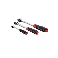 Umschaltbarer Ratschensatz für Enge Räume, 1/4,3/8 und 1/2 Zoll mit Adapter