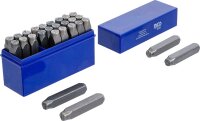 Schlagzahlen und Buchstaben Einschlagbuchstaben 10 mm