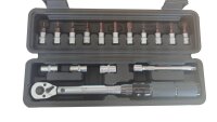 Drehmomentschlüssel-Satz, 1/4", 2–24 Nm,...