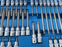 Innensechsrund-Steckschlüsselsatz, 1/2", T20–T70,32-teilig
