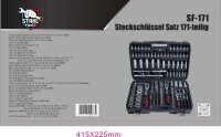 Steckschlüsselsatz 172-teilig