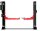 2-Säulen-Hebebühne, Tragfähigkeit 4,0 t