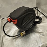 Druckluftschlauch Automatik Schlauchaufroller 15 Meter...