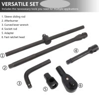 Kraft-Steckschlüsselsatz 26-tlg. 21-65 mm 3/4" und 1"