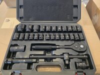 Kraft-Steckschlüsselsatz 1/2 Zoll 30-tlg. 8-32 mm