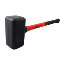 Gummihammer / Schonhammer, 4,5 kg, Kopfdurchmesser 105 mm