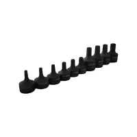 Torx-Steckschlüsselsatz, T10/T50, kurze Ausführung, 10-teilig