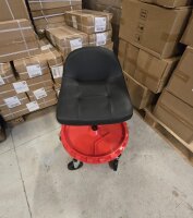 Werkstatthocker Werkstattstuhl mit Ablagefach
