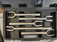 Kugelgelenk- und Spurstangenkopf-Abziehersatz, 5-teilig
