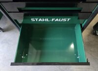 Profi Werkstattwagen mit 7 Schubladen voll bestückt Model Green