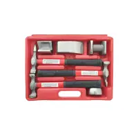 Karosserie Ausbeulwerkzeug Ausbeulhammersatz 7-tlg.