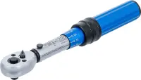 Drehmomentschlüssel 1/4", 1–6 Nm, 72 Zähne, ±3 %