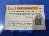 Schlagschrauber Adapter Stecknuss Adapter Nuss Satz 17-tlg.