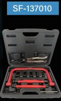 Ventilfederspanner-Satz mit Ventilfederzange und...
