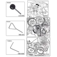 Motor-Einstellwerkzeug für VAG 2,0 TDI, 2,1, 2 TDI, 4 TDI, 9 TDI, 6 TDI