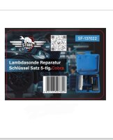 Lambdasonden-Steckschlüssel-Satz, 22 mm, 5-teilig